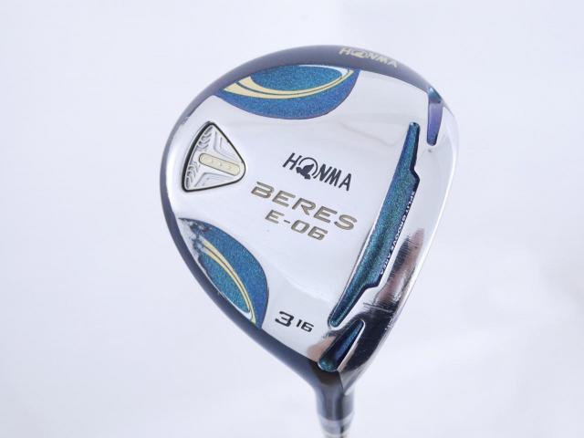 Fairway Wood : Honma : **ก้าน 3 ดาว** หัวไม้ 3 Honma Beres E-06 (รุ่นปี 2019) Loft 16 ก้าน ARMRQ X (47) Flex SR (3 ดาว)