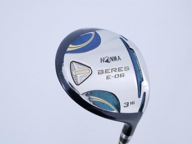 Fairway Wood : Honma : **ก้าน 3 ดาว** หัวไม้ 3 Honma Beres E-06 (รุ่นปี 2019) Loft 16 ก้าน ARMRQ X (47) Flex SR (3 ดาว)