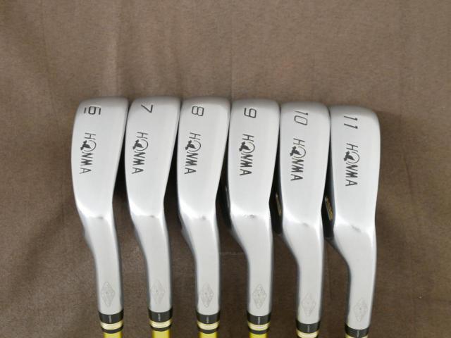 Iron set : Honma : **ก้าน 3 ดาว** ชุดเหล็ก Honma Beres IS-03 (หน้าเด้ง Forged) มีเหล็ก 6-11 (6 ชิ้น) ก้าน ARMRQ 8 (49) Flex R (3 ดาว)