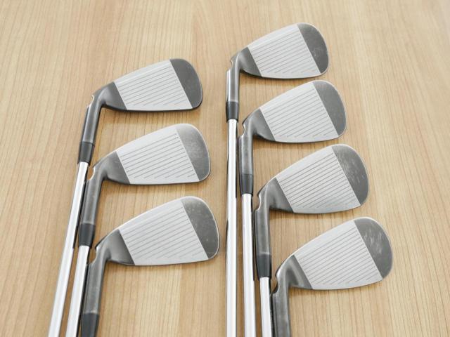 Iron set : Ping : ชุดเหล็ก Ping G710 (ปี 2021 Japan Spec. ใบใหญ่ ง่ายที่สุด ไกลที่สุดของ Ping) มีเหล็ก 5-Pw,Aw (7 ชิ้น) ก้านเหล็ก NS Pro Zelos 7 Flex S