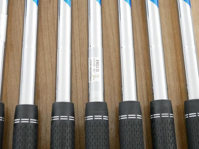 Iron set : Ping : ชุดเหล็ก Ping G710 (ปี 2021 Japan Spec. ใบใหญ่ ง่ายที่สุด ไกลที่สุดของ Ping) มีเหล็ก 5-Pw,Aw (7 ชิ้น) ก้านเหล็ก NS Pro Zelos 7 Flex S