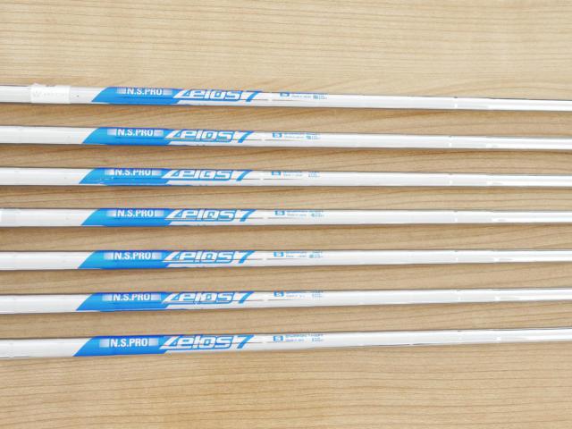 Iron set : Ping : ชุดเหล็ก Ping G710 (ปี 2021 Japan Spec. ใบใหญ่ ง่ายที่สุด ไกลที่สุดของ Ping) มีเหล็ก 5-Pw,Aw (7 ชิ้น) ก้านเหล็ก NS Pro Zelos 7 Flex S