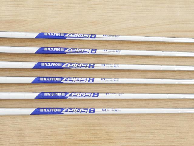 Iron set : Callaway : ชุดเหล็ก Callaway APEX Pro Forged (ออกปี 2024) มีเหล็ก 5-Pw (6 ชิ้น) ก้านเหล็ก NS Pro ZELOS 8 Flex S