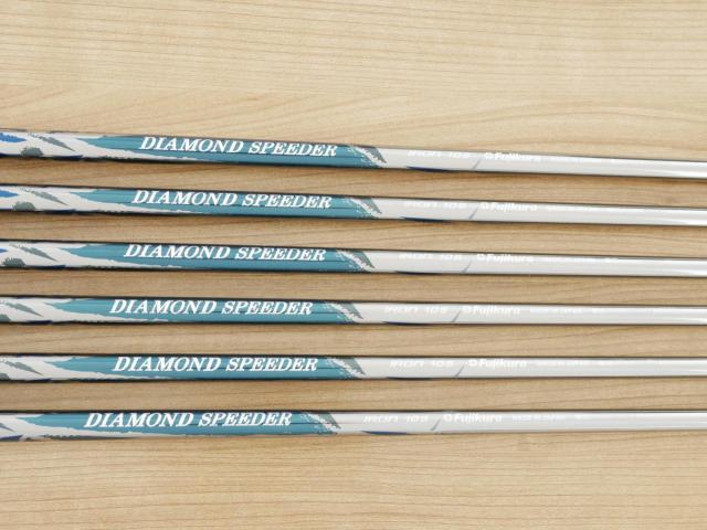 Iron set : Callaway : ชุดเหล็ก Callaway ELYTE (รุ่นล่าสุด ออกปี 2025 ตีง่ายมาก ไกล Japan Spec.) มีเหล็ก 6-Pw,Aw (6 ชิ้น) สุดยอดก้าน Fujikura Diamond Speeder 10 Flex S