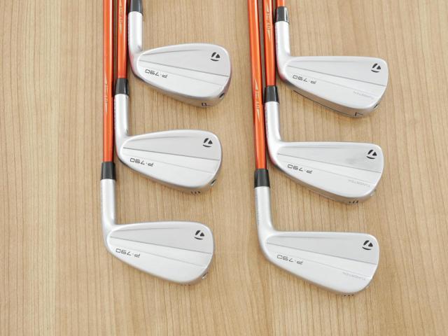 Iron set : Taylormade : ชุดเหล็ก Taylormade P790 (ตัวท้อปสุด ปี 2023 Japan Spec.) มีเหล็ก 5-Pw (6 ชิ้น) ก้านกราไฟต์ Tour AD AD-65 Flex R