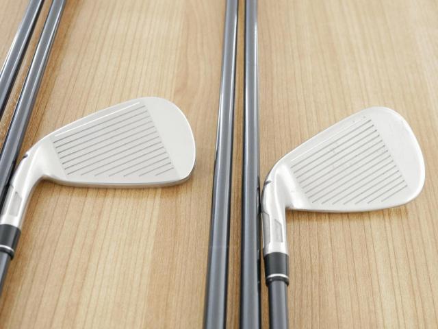 Iron set : Taylormade : ชุดเหล็ก Taylormade Stealth (ออกปี 2022 Japan Spec.) มีเหล็ก 5-Pw,Aw,Sw (8 ชิ้น) ก้านกราไฟต์ Mitsubishi Tensei TM60 Flex S