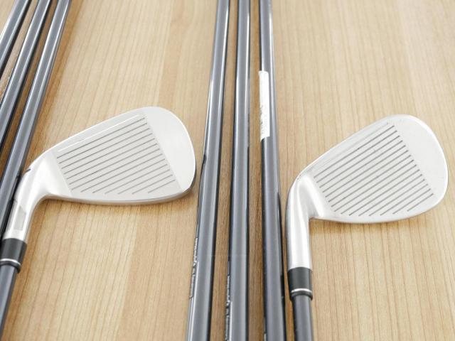 Iron set : Taylormade : ชุดเหล็ก Taylormade Stealth (ออกปี 2022 Japan Spec.) มีเหล็ก 5-Pw,Aw,Sw (8 ชิ้น) ก้านกราไฟต์ Mitsubishi Tensei TM60 Flex S