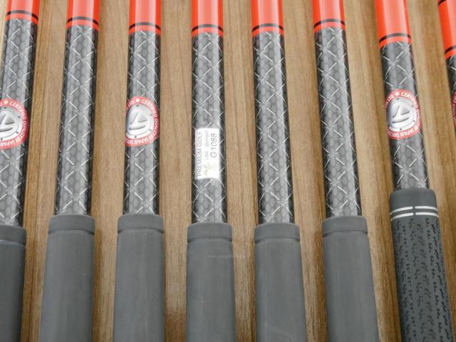 Iron set : Taylormade : ชุดเหล็ก Taylormade Stealth (ออกปี 2022 Japan Spec.) มีเหล็ก 5-Pw,Aw,Sw (8 ชิ้น) ก้านกราไฟต์ Mitsubishi Tensei TM60 Flex S