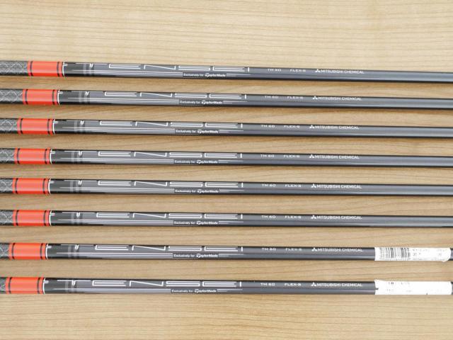 Iron set : Taylormade : ชุดเหล็ก Taylormade Stealth (ออกปี 2022 Japan Spec.) มีเหล็ก 5-Pw,Aw,Sw (8 ชิ้น) ก้านกราไฟต์ Mitsubishi Tensei TM60 Flex S