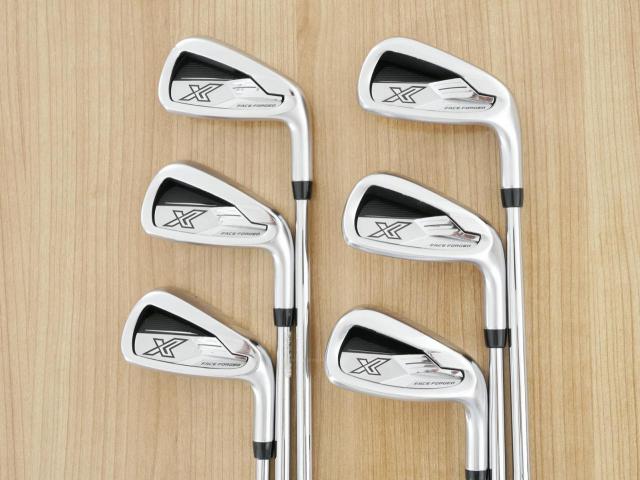 Iron set : XXIO : ชุดเหล็ก XXIO X Face Forged (รุ่นล่าสุด ปี 2024) มีเหล็ก 5-Pw (6 ชิ้น) ก้านเหล็ก NS Pro Modus 105 DST Flex S