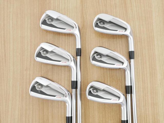 Iron set : Yamaha : ชุดเหล็ก Yamaha Inpres RMX 216 (ปี 2017 หน้าเด้ง COR 0.80 ตีไกลมาก) มีเหล็ก 5-Pw (6 ชิ้น) ก้านเหล็ก NS Pro ZELOS 6 Flex R