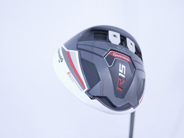 Driver : Taylormade : ไดรเวอร์ Taylormade R15 Loft 10.5 (ปรับได้) ก้าน Fujikura Speeder 57 Evolution Flex R