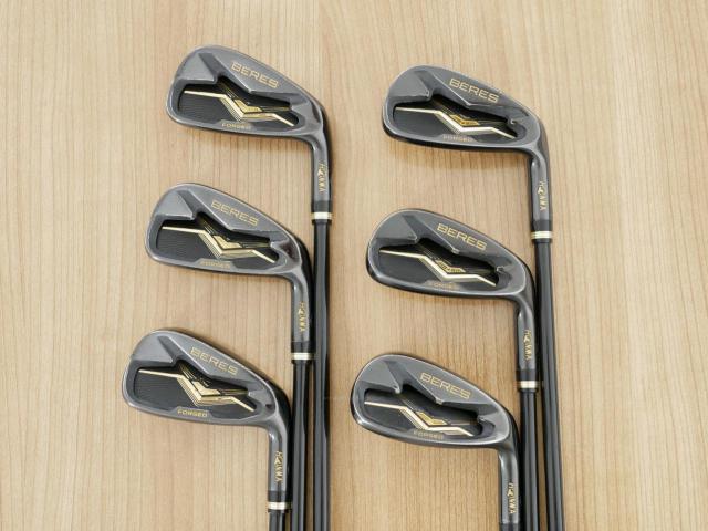 Iron set : Honma : ชุดเหล็ก Honma Beres Black Forged (ออกปี 2022 สวยมากๆ) มีเหล็ก 6-11 (6 ชิ้น เทียบเท่า 5-Pw) ก้าน ARMRQ MX Flex SR