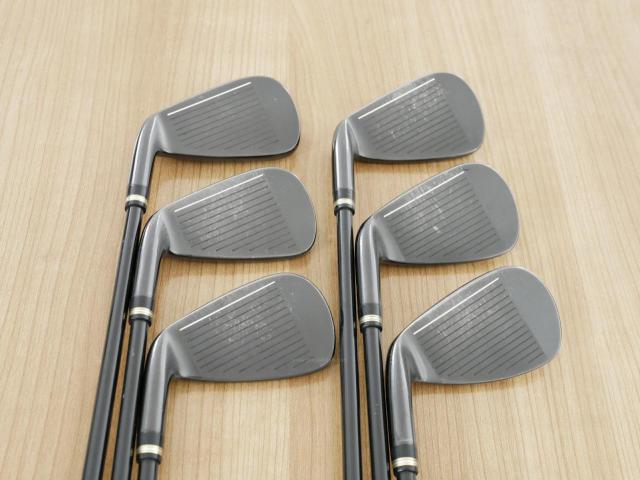 Iron set : Honma : ชุดเหล็ก Honma Beres Black Forged (ออกปี 2022 สวยมากๆ) มีเหล็ก 6-11 (6 ชิ้น เทียบเท่า 5-Pw) ก้าน ARMRQ MX Flex SR