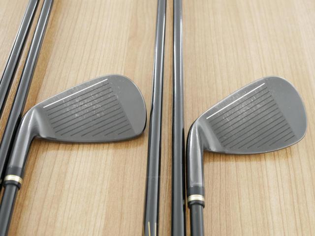 Iron set : Honma : ชุดเหล็ก Honma Beres Black Forged (ออกปี 2022 สวยมากๆ) มีเหล็ก 6-11 (6 ชิ้น เทียบเท่า 5-Pw) ก้าน ARMRQ MX Flex SR