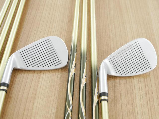 Iron set : Honma : ชุดเหล็ก Honma Beres IS-05 Forged (ปี 2017) มีเหล็ก 6-11,Aw,Sw (8 ชิ้น ระยะเทียบเท่า 5-Pw,Aw,Sw ของรุ่นอื่นๆ) ก้าน ARMRQ ∞ (48) Flex R (2 ดาว)