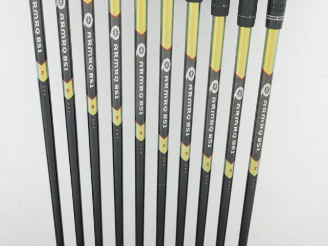 Iron set : Honma : **ก้าน 3 ดาว** ชุดเหล็ก Honma TwinMarks MG818 (รุ่นหายากก) มีเหล็ก 3-11,Sw (10 ชิ้น) ก้านกราไฟต์ ARMRQ 851 Flex R (3 ดาว)