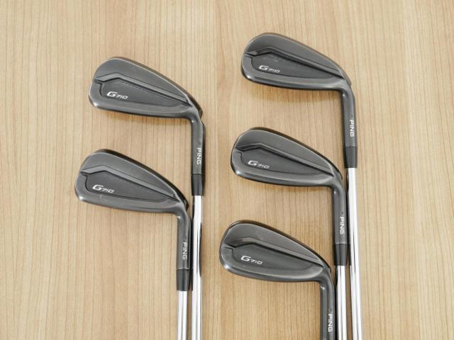 Iron set : Ping : ชุดเหล็ก Ping G710 (ปี 2021 Japan Spec. ใบใหญ่ ง่ายที่สุด ไกลที่สุดของ Ping) มีเหล็ก 6-Pw (5 ชิ้น) ก้านเหล็ก NS Pro Zelos 7 Flex S