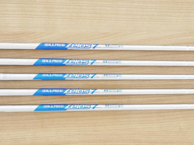 Iron set : Ping : ชุดเหล็ก Ping G710 (ปี 2021 Japan Spec. ใบใหญ่ ง่ายที่สุด ไกลที่สุดของ Ping) มีเหล็ก 6-Pw (5 ชิ้น) ก้านเหล็ก NS Pro Zelos 7 Flex S