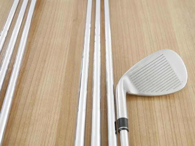 Iron set : Taylormade : ชุดเหล็ก Taylormade Stealth HD (ออกปี 2022 Japan Spec. ใบใหญ่มาก ตีง่ายสุดๆ) มีเหล็ก 5-Pw,Sw (7 ชิ้น) ก้านเหล็ก KBS Max MT 80 Flex S