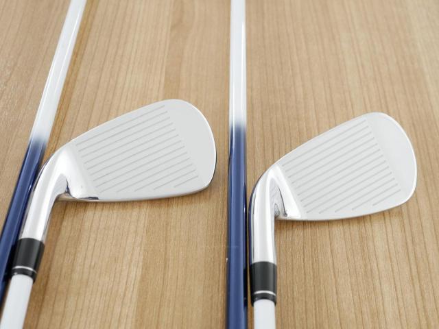 Lady club : All : ชุดเหล็ก Callaway Paradym Max Fast (ออกปี 2023 ตีง่ายสุด ไกลสุดของ Callaway Japan Spec.) มีเหล็ก 7-Pw,56 (5 ชิ้น) ก้านกราไฟต์ Mitsubishi ELDIO 40 Flex A (Lady)