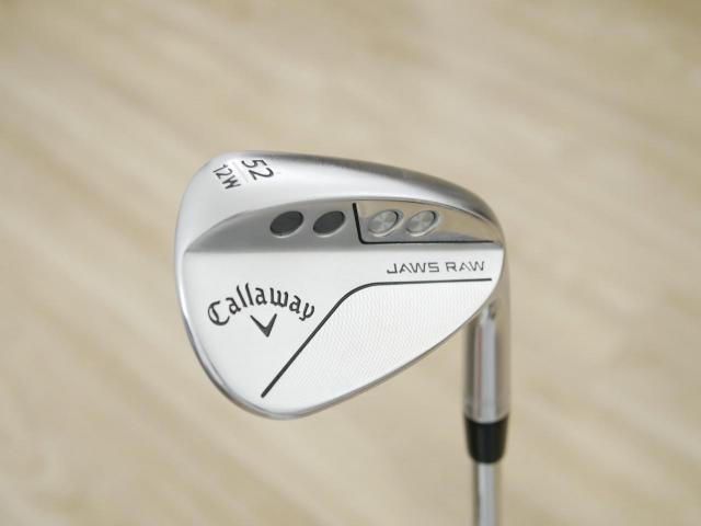 Wedge : Callaway : Wedge Callaway JAWS RAW (รุ่นปี 2023) Loft 52 ก้านเหล็ก NS Pro Zelos 7 Flex R
