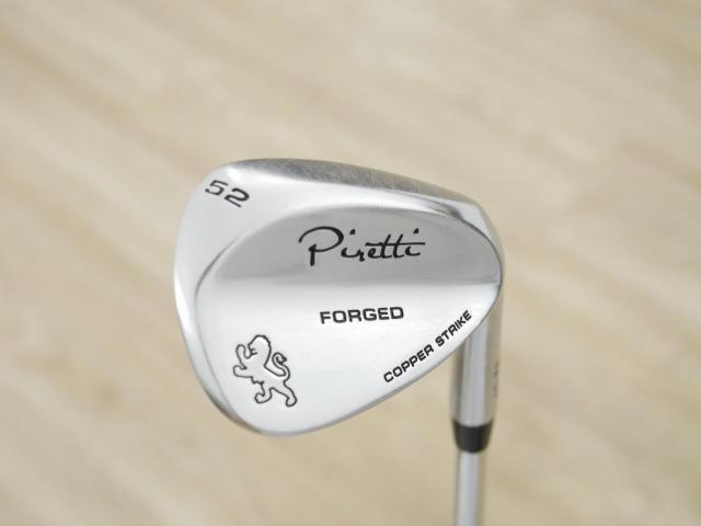 Wedge : Other : Wedge Piretti Copper Strike FORGED Loft 52 ก้านเหล็ก Dynamic Gold S200