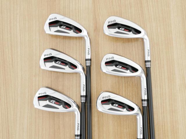 Iron set : Ping : ชุดเหล็ก Ping G410 (รุ่นปี 2019 Japan Spec. ใบใหญ่ ง่าย ไกล) มีเหล็ก 6-Pw,Aw (6 ชิ้น) ก้านกราไฟต์ Ping ALTA J CB Flex S