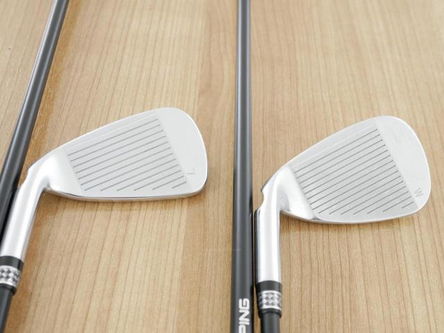 Iron set : Ping : ชุดเหล็ก Ping G410 (รุ่นปี 2019 Japan Spec. ใบใหญ่ ง่าย ไกล) มีเหล็ก 6-Pw,Aw (6 ชิ้น) ก้านกราไฟต์ Ping ALTA J CB Flex S
