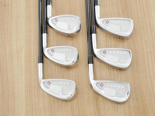 Iron set : Daiwa : ชุดเหล็ก Daiwa OnOff + (Forged) มีเหล็ก 5-Pw (6 ชิ้น) ก้านกราไฟต์ Flex R