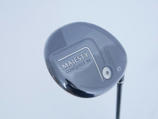 Fairway Wood : Maruman : **ของใหม่ ยังไม่แกพลาสติก** หัวไม้ 5 Maruman MAJESTY Conquest BK (ปี 2021 รุ่นท้อปสุด) Loft 18 ก้าน Fujikura Speeder Evolution Flex SR