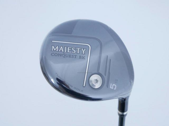 Fairway Wood : Maruman : **ของใหม่ ยังไม่แกพลาสติก** หัวไม้ 5 Maruman MAJESTY Conquest BK (ปี 2021 รุ่นท้อปสุด) Loft 18 ก้าน Fujikura Speeder Evolution Flex SR