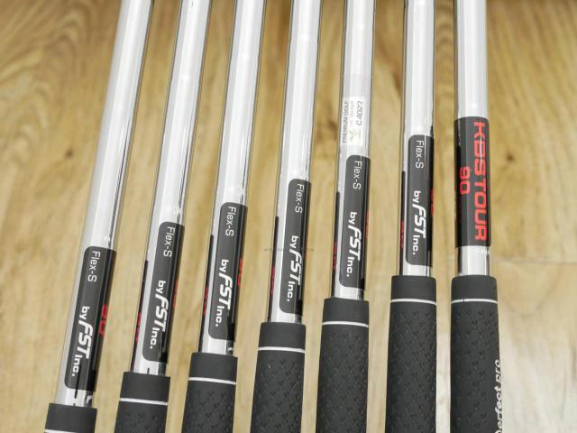 Iron set : Ping : ชุดเหล็ก Ping s57 มีเหล็ก 4-Pw (7 ชิ้น) ก้านเหล็ก KBS Tour 90 Flex S