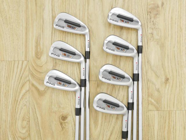 Iron set : Ping : ชุดเหล็ก Ping s57 มีเหล็ก 4-Pw (7 ชิ้น) ก้านเหล็ก KBS Tour 90 Flex S