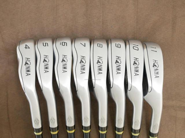 Iron set : Honma : ชุดเหล็ก Honma Beres MG803 มีเหล็ก 4-11 (8 ชิ้น) ก้านกราไฟต์ ARMRQ UD54 Flex R (2 ดาว)