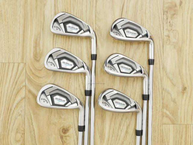 Iron set : Callaway : ชุดเหล็ก Callaway Rogue CF18 (ออกปี 2018 ตีง่าย ไกล) มีเหล็ก 5-Pw (6 ชิ้น) ก้านเหล็ก XP95 ST15 S300