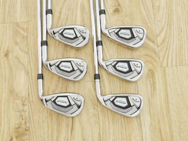 Iron set : Callaway : ชุดเหล็ก Callaway Rogue CF18 (ออกปี 2018 ตีง่าย ไกล) มีเหล็ก 5-Pw (6 ชิ้น) ก้านเหล็ก XP95 ST15 S300