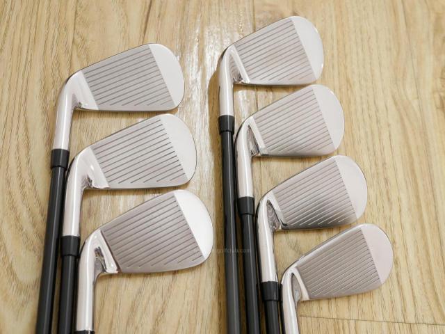 Iron set : Callaway : ชุดเหล็ก Callaway Paradym Ai Smoke (รุ่นล่าสุด ออกปี 2024 ตีง่ายมาก ไกล Japan Spec.) มีเหล็ก 6-Pw,Aw,Gw (7 ชิ้น) ก้านกราไฟต์ Fujikura TENSEI 50 Flex R