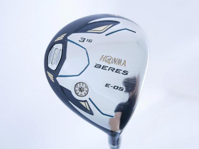 Fairway Wood : Honma : หัวไม้ 3 Honma Beres E-05 (รุ่นปี 2017 เหมาะกับซีเนียร์) Loft 16 ก้าน ARMRQ ∞ (44) FLex R (2 ดาว)