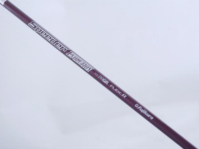 Fairway Wood : PRGR : ไม้กระเทย PRGR RS Red (รุ่นปี 2021) Loft 20 ก้านกราไฟต์ Fujikura Speeder Evolution Flex R