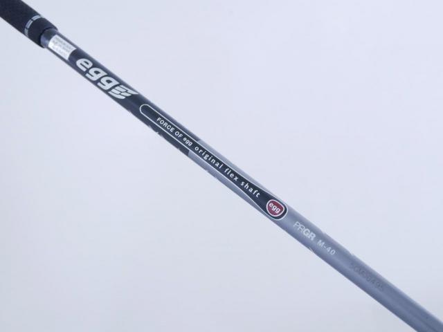 Fairway Wood : PRGR : เหล็กกระเทย PRGR Egg (ปี 2019) Loft 23 ก้านกราไฟต์ M-40 (Flex SR)