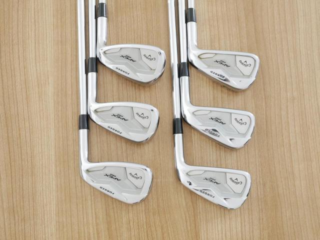Iron set : Callaway : ชุดเหล็ก Callaway APEX Pro Forged (ออกปี 2019) มีเหล็ก 5-Pw (6 ชิ้น) ก้านเหล็ก Dynamic Gold X100