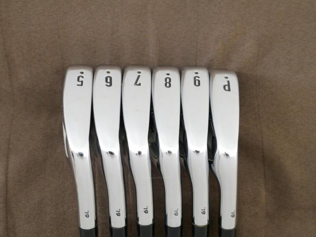 Iron set : Callaway : ชุดเหล็ก Callaway APEX Pro Forged (ออกปี 2019) มีเหล็ก 5-Pw (6 ชิ้น) ก้านเหล็ก Dynamic Gold X100