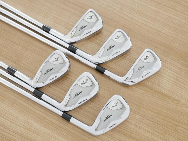 Iron set : Callaway : ชุดเหล็ก Callaway APEX Pro Forged (ออกปี 2019) มีเหล็ก 5-Pw (6 ชิ้น) ก้านเหล็ก Dynamic Gold X100