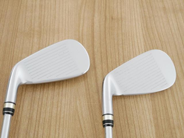 Iron set : PRGR : ชุดเหล็ก PRGR Egg PF Forged (รุ่นปี 2019 ตีง่ายและไกลมากๆ โกงสุดๆ) มีเหล็ก 6-Pw,Aw (6 ชิ้น) ก้านเหล็ก NS Pro 80 Flex SR