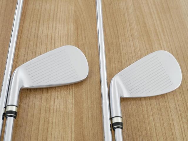 Iron set : PRGR : ชุดเหล็ก PRGR Egg PF Forged (รุ่นปี 2019 ตีง่ายและไกลมากๆ โกงสุดๆ) มีเหล็ก 6-Pw,Aw (6 ชิ้น) ก้านเหล็ก NS Pro 80 Flex SR