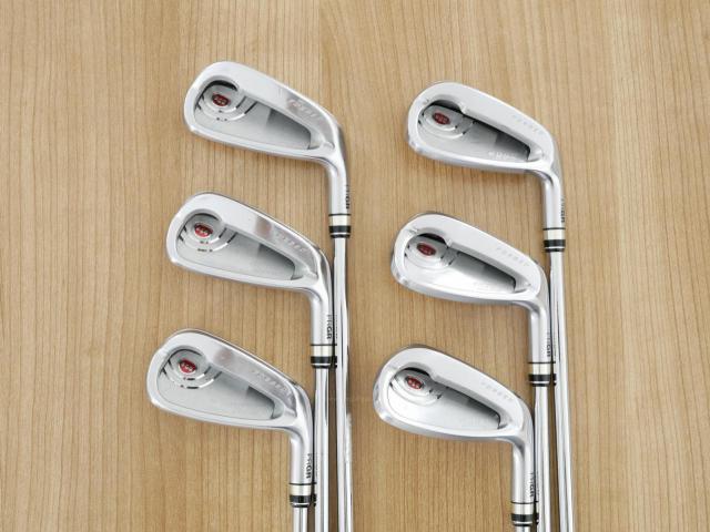 Iron set : PRGR : ชุดเหล็ก PRGR Egg PF Forged (รุ่นปี 2019 ตีง่ายและไกลมากๆ โกงสุดๆ) มีเหล็ก 6-Pw,Aw (6 ชิ้น) ก้านเหล็ก NS Pro 80 Flex SR
