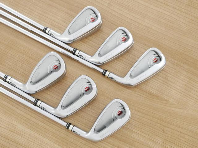 Iron set : PRGR : ชุดเหล็ก PRGR Egg PF Forged (รุ่นปี 2019 ตีง่ายและไกลมากๆ โกงสุดๆ) มีเหล็ก 6-Pw,Aw (6 ชิ้น) ก้านเหล็ก NS Pro 80 Flex SR