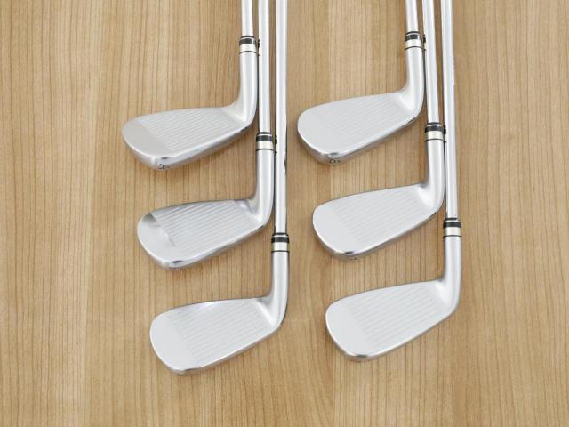 Iron set : PRGR : ชุดเหล็ก PRGR Egg PF Forged (รุ่นปี 2019 ตีง่ายและไกลมากๆ โกงสุดๆ) มีเหล็ก 6-Pw,Aw (6 ชิ้น) ก้านเหล็ก NS Pro 80 Flex SR