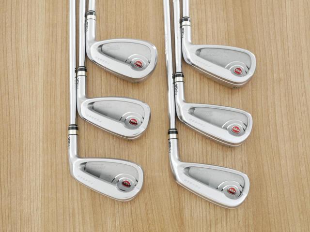 Iron set : PRGR : ชุดเหล็ก PRGR Egg PF Forged (รุ่นปี 2019 ตีง่ายและไกลมากๆ โกงสุดๆ) มีเหล็ก 6-Pw,Aw (6 ชิ้น) ก้านเหล็ก NS Pro 80 Flex SR